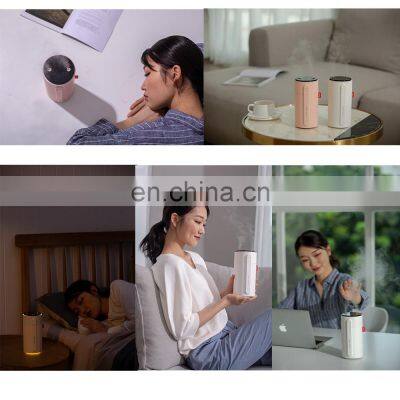 2022 800ml Wireless Air Humidifier Ultrasonic Cool Mist Rechargeable Atomizer Humidify Portable USB Mini Humidifier For Bedroom photo-5