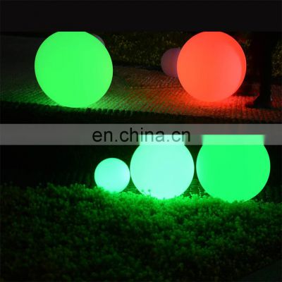 plastic outdoor beach garden ball waterproof color changing Solar Light Garden Outdoor light up lamp glow ball