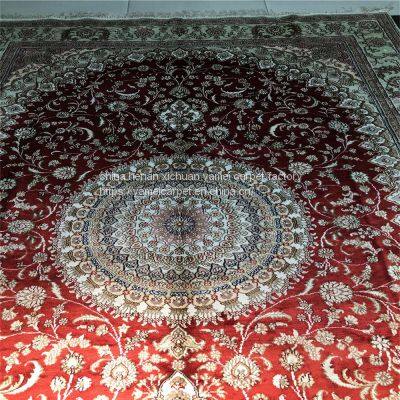 6x9ft Fine Quality Handmade Silk Persian Carpet for Home Decor photo-4