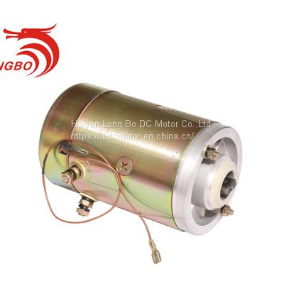 High torque 12 VOLT 1.6KW DC MOTOR WITH CARBON BRUSH FROM CHINA FACTORY