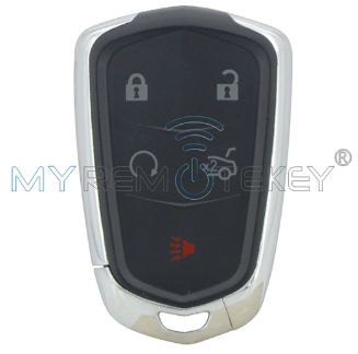 FCC HYQ2EB 433Mhz smart key HYQ2AB 315mhz 5 button ID46 chip for Cadillac SRX 2015-2019 PN 13580811 13598540