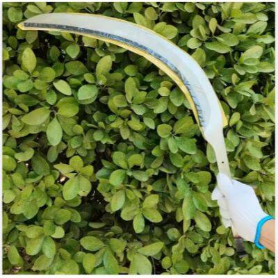 High Quality Agricultural Farming Tool Carbon Steel Sickle for Palm Fruit Betel Nut Harvesting Scythe Coconut & Palm Cutting Knife photo-2