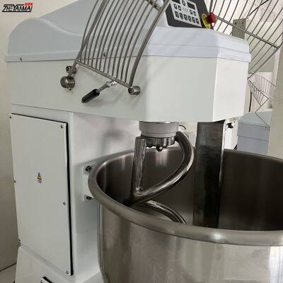 Commercial Bakery Baking Machine Dough Kneader Pizzai Mixer, Electric Cooking Kitchen 125kg Flour Spiral Dough Mixer