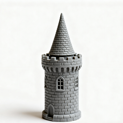 3D printed children's toy models