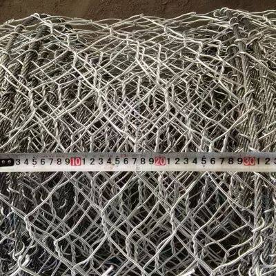 Hexagonal Reinforced Mesh Rockfall Protection Netting Zinc/Galfan Material Cutting Service for Active Rockfall Barrier System