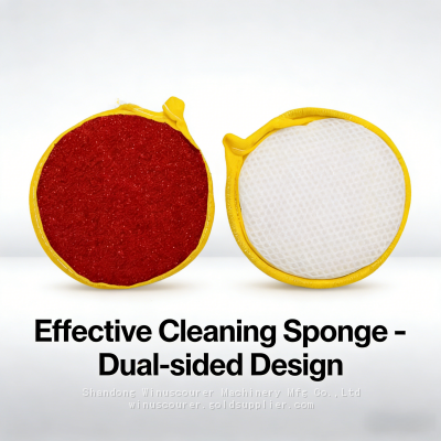 Household Dish Washing Brush Wash Sponges Cleaning Kitchen Tools Double Side Sponge Pad