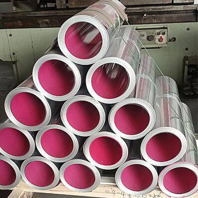 Алюминиевая рулонная оболочка с розовым полисурлином для защиты от влаги