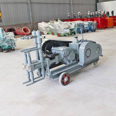 Horizontal Variable Double - Liquid Grouting Machine, Four - Speed Adjustable Double - Cylinder Grouting Pump for Tunnels, Reciprocating Piston Grouting Machine photo-4
