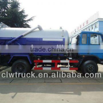 Dongfeng 145 vacuum suction truck,4x2 vacuum sewage tank truck