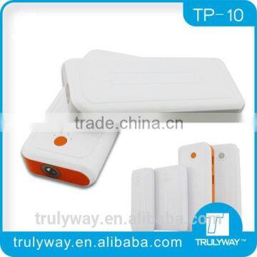 Imitation leather design TP-10 10400mAh power bank with 4 li-ion 18650 battery