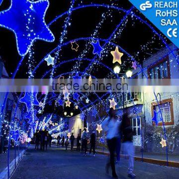 Outdoor LED Christmas Light Street Decoration LED Arch Light Motif Lights