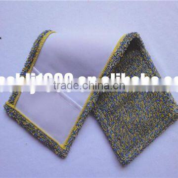 Sustainable Ecofriendly Replaceable Microfiber Dyed Pocket Twist Mop Pad Home Essential photo-2