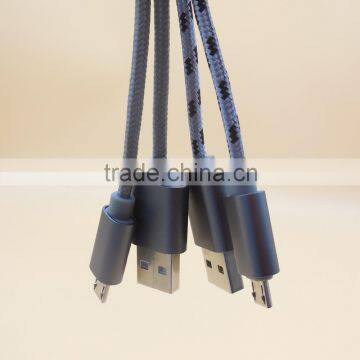 China manufacturer customized length micro 5pin usb cable