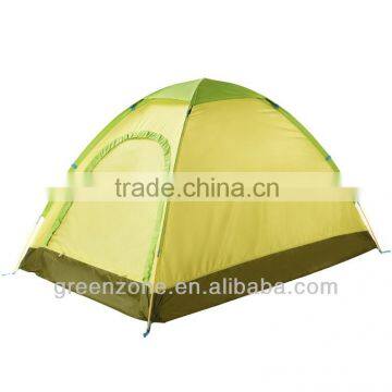 Hot sale Camping Tent 2 person yellow tent