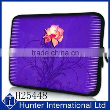 Christmas Purple Flower For 15 Inch Neoprene Case