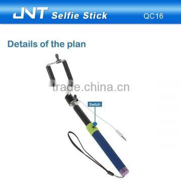 wholesale China trade QC16 selfie stick extendable hand held monopod