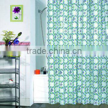 plastic color changing shower curtain