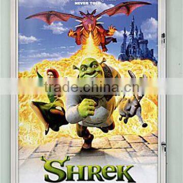 aluminum lockable movie poster frame/snap frame/photo frame