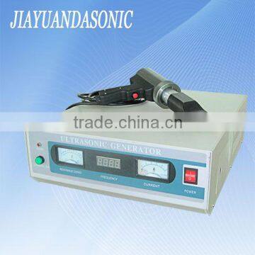 20Khz ultrasonic welding cutting machine for sealing sewing nonwoven fabrics plastic pvc polyethylene with horn head