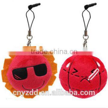 Plush dust plug/Plush earphone dust plug