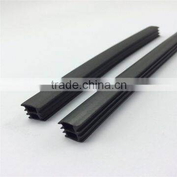 Good quality rubber extrusion uv-resistant garage door weather stripping