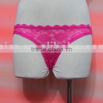2015 Hot Sale Fashion Transparent Lace G-string, photo-1
