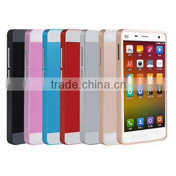 wholesale cell phone case Metal bumper with back cover For Xiaomi Mi4