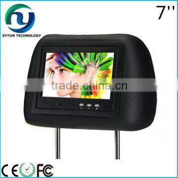 7inch 3g Headrest touch screen taxi interactive ad player