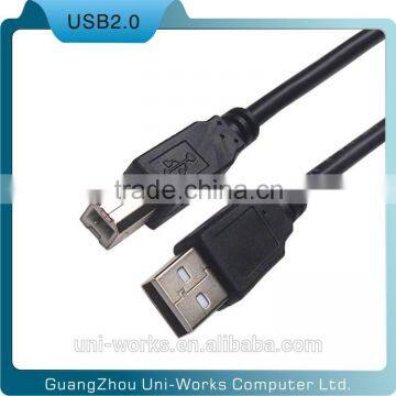 AM-AF black usb2.0 cable usb printer cable