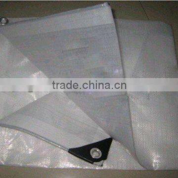 white lamination material& water proof plastic sheet&waterproof woven fabric tarpaulin