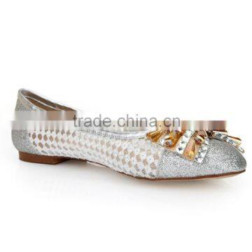 2015 New Spring Classic Design Genuine Leather Casual Women Flat Shoes Wholesale in Alibaba