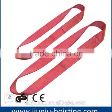 Reliable high quality flat lifting sling, colorful webbing sling customized