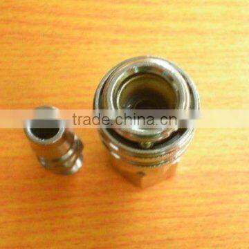 brass self-locking quick coupling