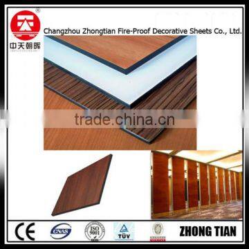 restuarant hall wall cladding compact laminate board fireproof board hpl phenolic compact laminate board