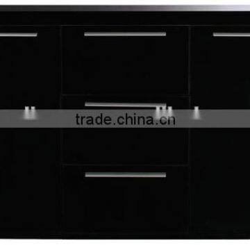 Durable black wooden cabinet XYN1015