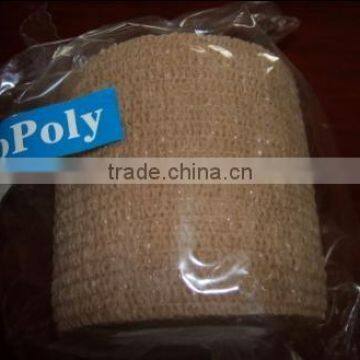 colored self -sticky non-woven elastic bandage