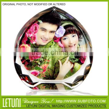 photo crystal gift for weddings