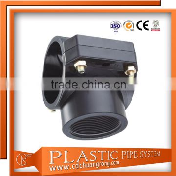 plastic pipe fitting threaded for water systems