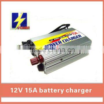 12V 15A solar car battery charger for lead acid battery