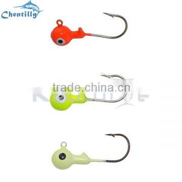 Factory price saltwater jig hooks lead head jigging