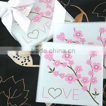 Wedding Favors Glass Coaster