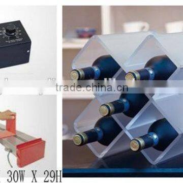 GH-RZ266 Factory Direct Sale OEM Wine Display Racks,laser Cutting and Glue photo-3