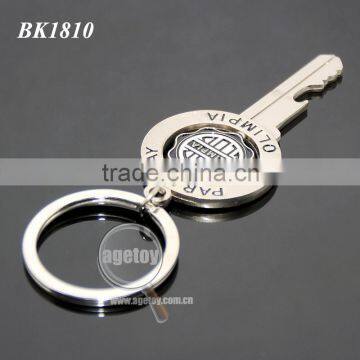 Paraguay Olimpia Souvenirs Key Shaped Spinning Metal Novelty Bottle Opener Keychain photo-4