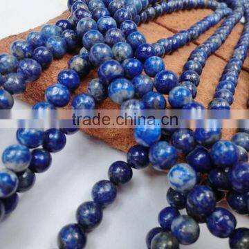 We Have A,AA,AAA Quality Polished Round Lapis Lazuli String Wholesale Natural Gemstone Loose Beads photo-3