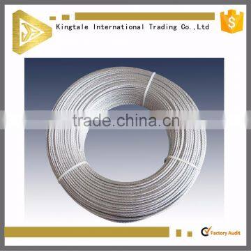 ship pvc coated galvanized steel wire rope price                        
                                                Quality Choice