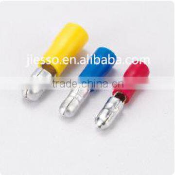 Thickness 0.4mm Bullet Shape Male pre-insulated terminals