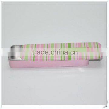 Rectangular tin box with sliding lid