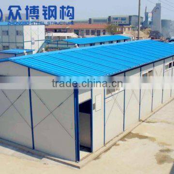 low cost light steel frame prefab house