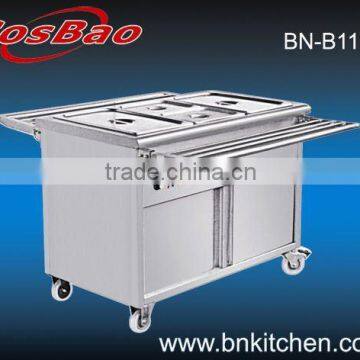 Bain Marie Trolley with Cabinet BN-B11