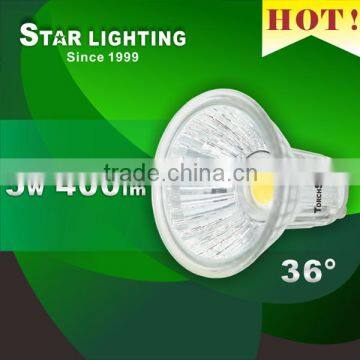 Super bright Glass LED spot lights wholesale